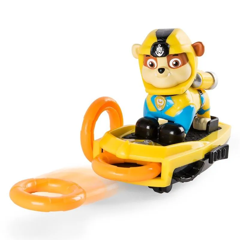 Paw Patrol Sea Patrol Rubble's Launching Surfboard - Length 4.5 cm