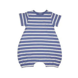 Pigeon Organics Breton Playsuit - Summer Blue
