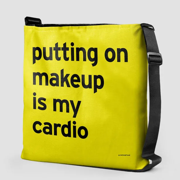 Putting On Makeup Is My Cardio  - Tote Bag