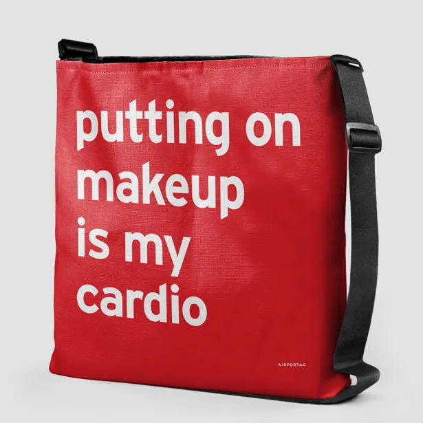 Putting On Makeup Is My Cardio  - Tote Bag
