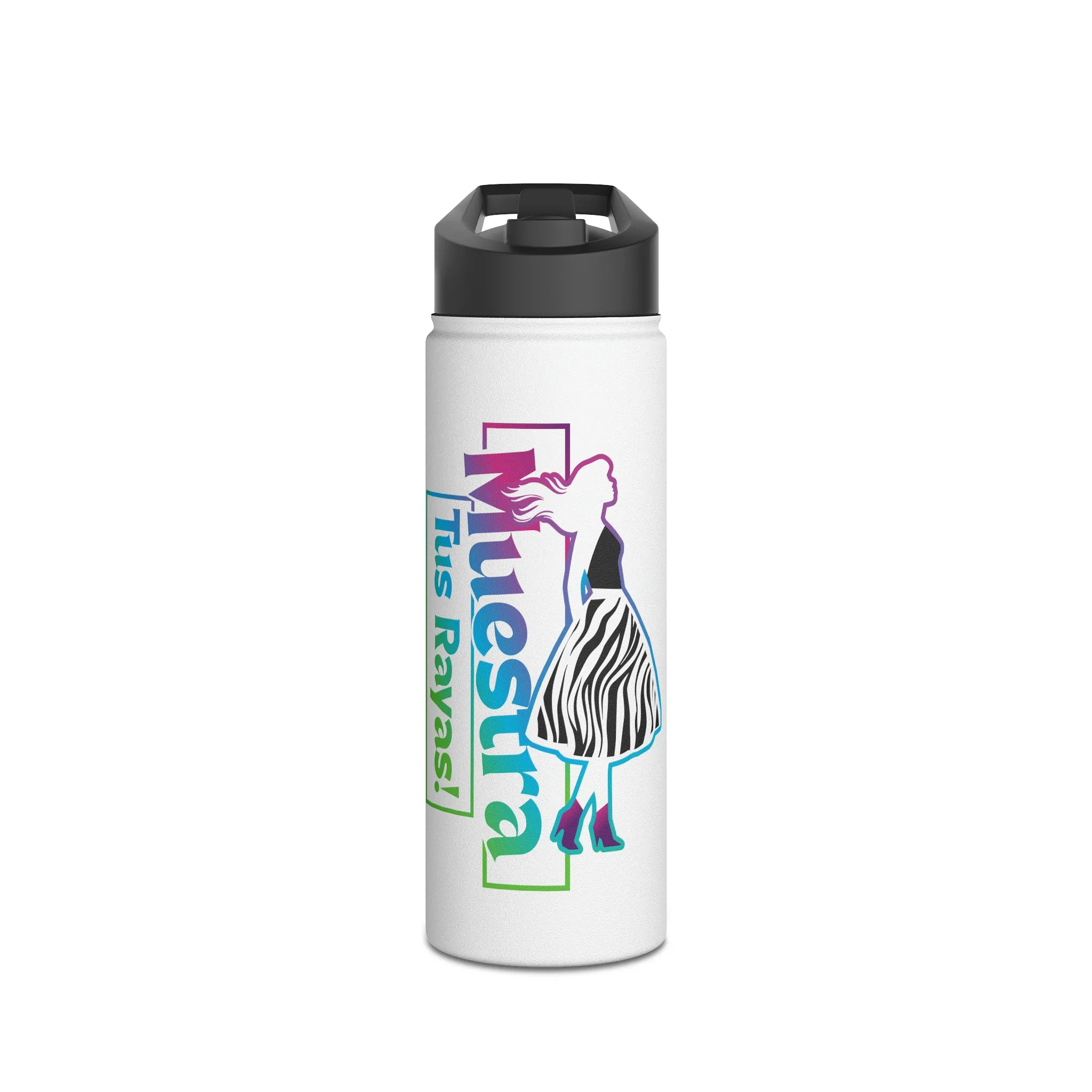 Rare Horse Stainless Steel Water Bottle, Standard Lid