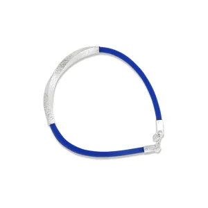 Silver Classical Trendy Blue Girls Bracelet