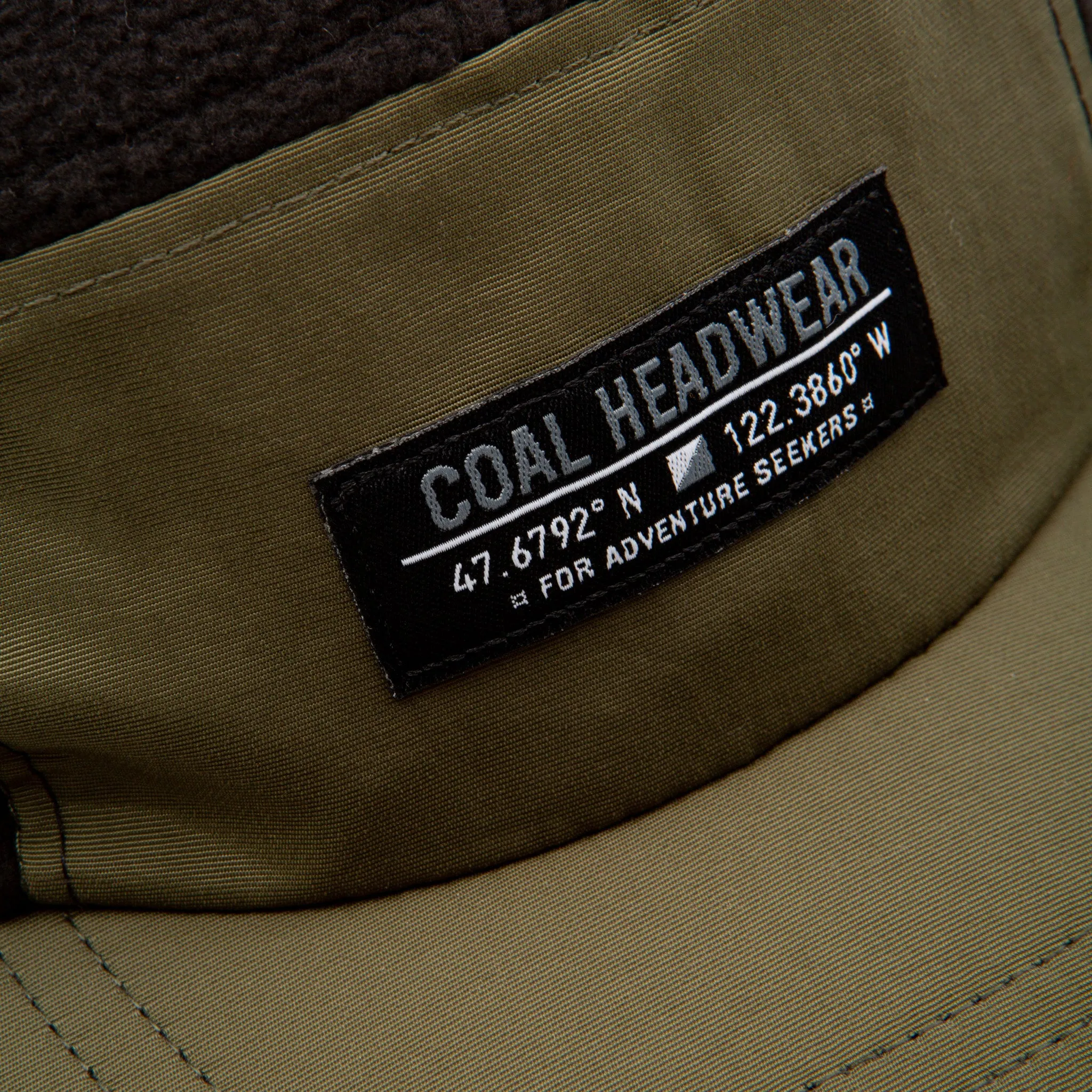 The Bridger Fleece 5 Panel Cap