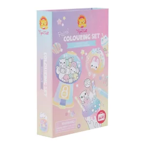 Tiger Tribe TT6-0272 Pastel Colouring Set - Kawaii Cafe