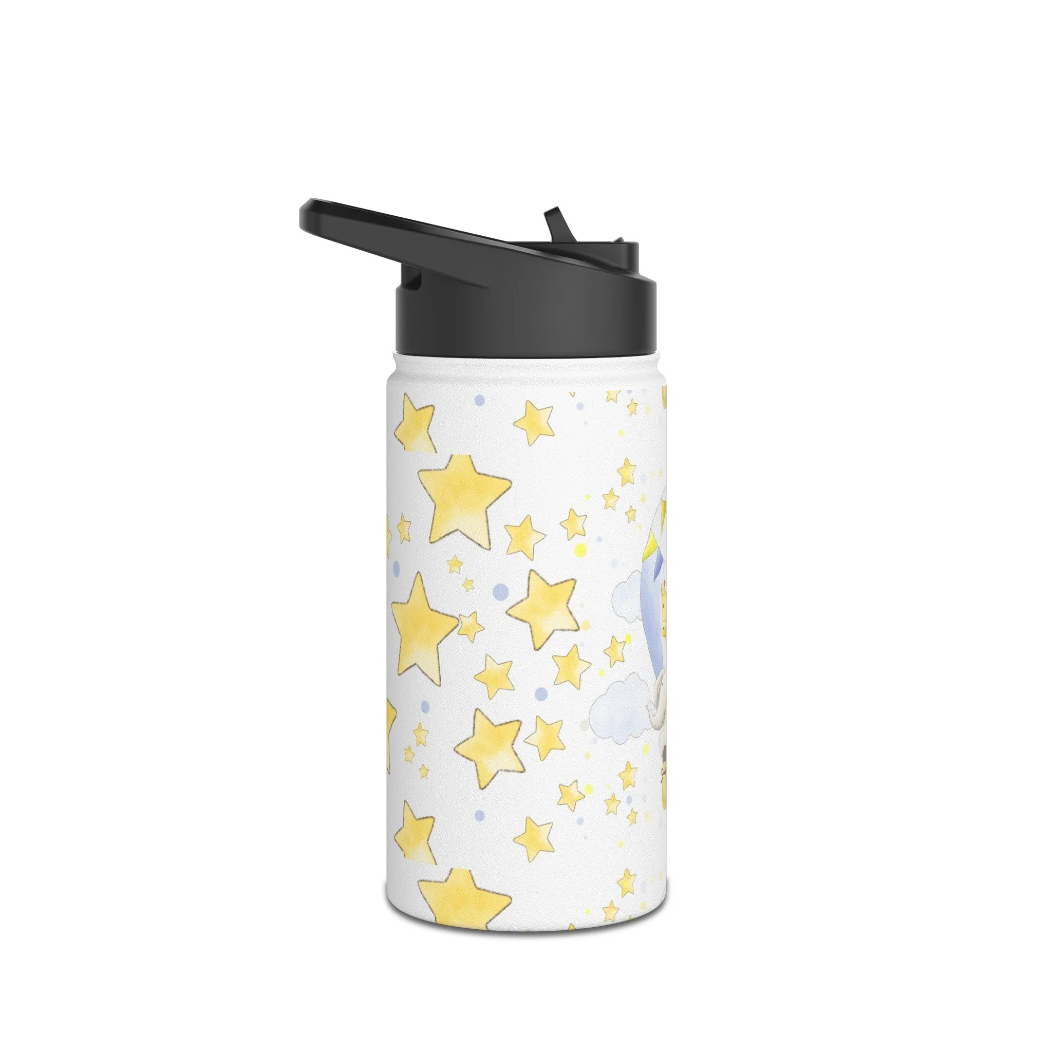 Tiny Traveler Stainless Steel Water Bottle, Standard Lid