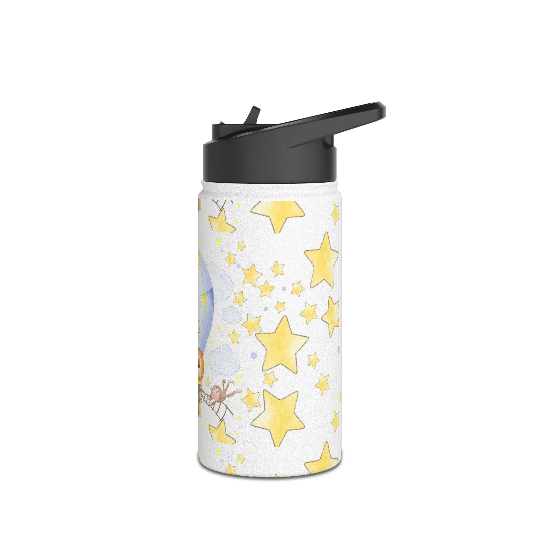 Tiny Traveler Stainless Steel Water Bottle, Standard Lid