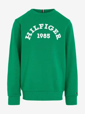 Tommy Hilfiger Boys 1985 Logo Sweatshirt in Green