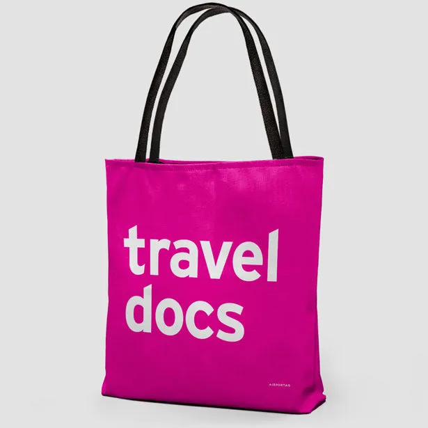 Travel Docs - Tote Bag
