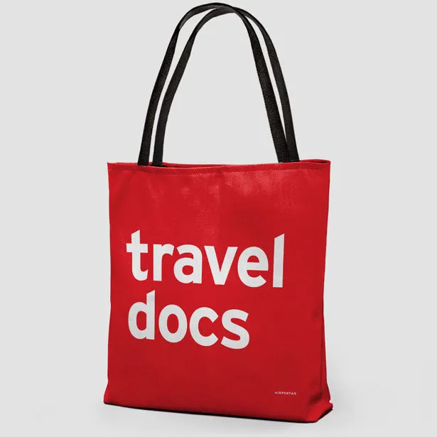 Travel Docs - Tote Bag