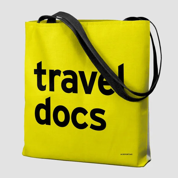 Travel Docs - Tote Bag