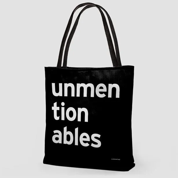 Unmentionables - Tote Bag
