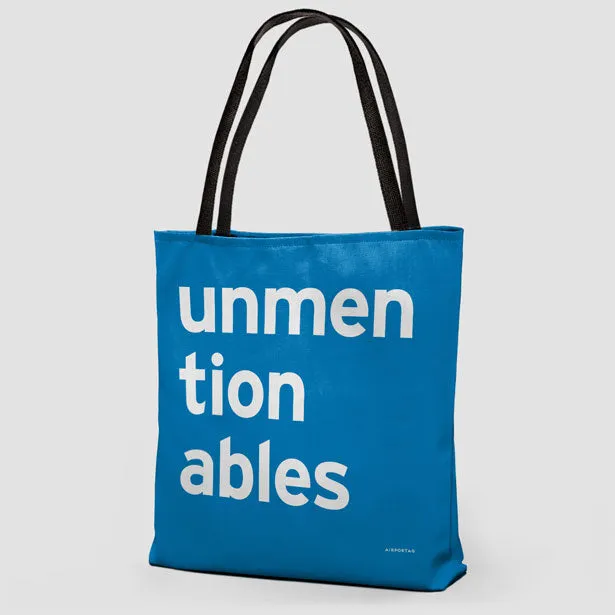 Unmentionables - Tote Bag