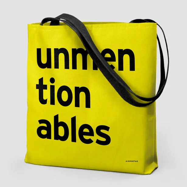 Unmentionables - Tote Bag