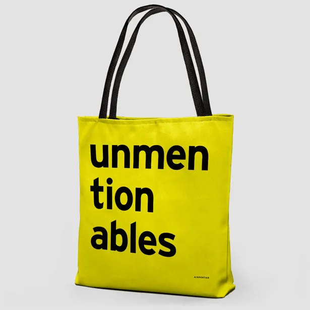 Unmentionables - Tote Bag