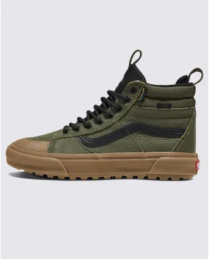 Vans MTE Sk8-Hi Waterproof Insulated Shoe - Grape Leaf Green / Gum Brown - Size 8.5m / 10.0w