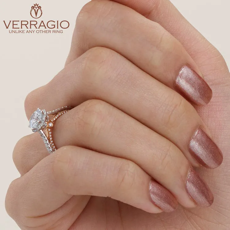 Verragio Round Diamond Center Engagement Ring COUTURE-0458RD-2WR