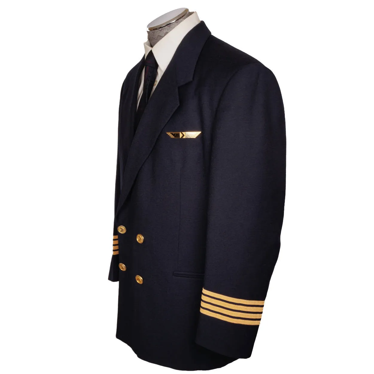 Vintage CP Air Airline Pilot Uniform Jacket Captain Canadian Pacific 1986