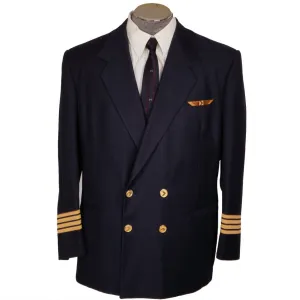Vintage CP Air Airline Pilot Uniform Jacket Captain Canadian Pacific 1986